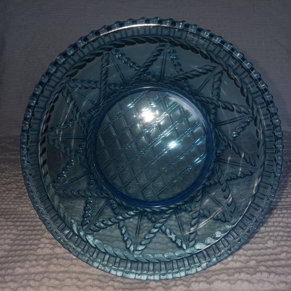 A Vintage Blue Candy/Nut Bowl - Picture 5 of 5